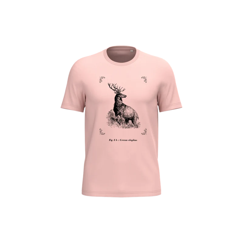 T-shirt écoresponsable - Cervus elaphus