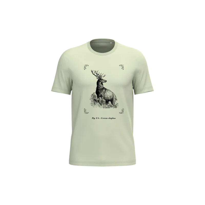 T-shirt écoresponsable - Cervus elaphus