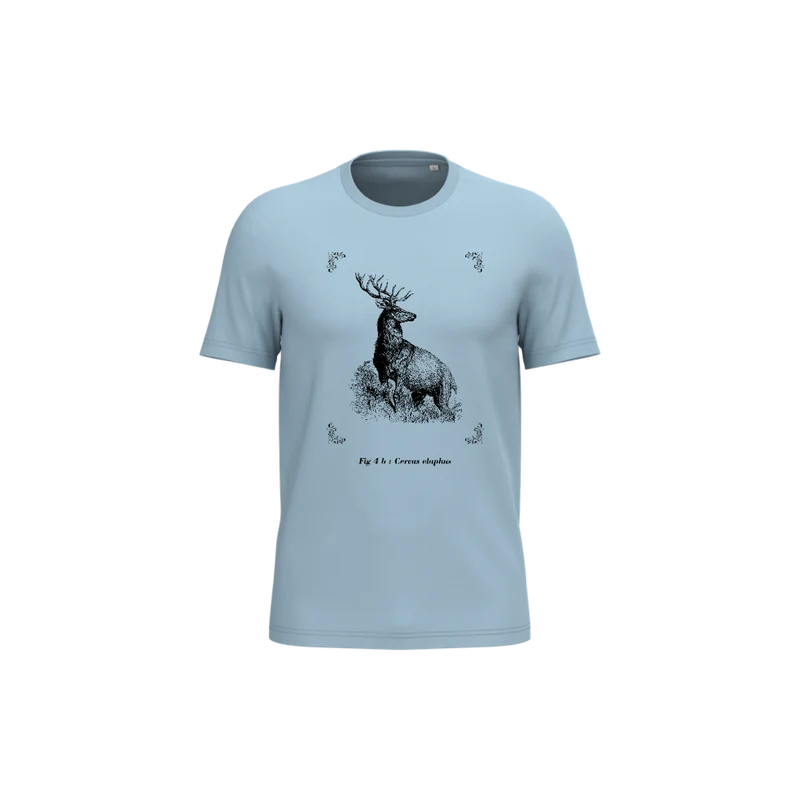 T-shirt écoresponsable - Cervus elaphus