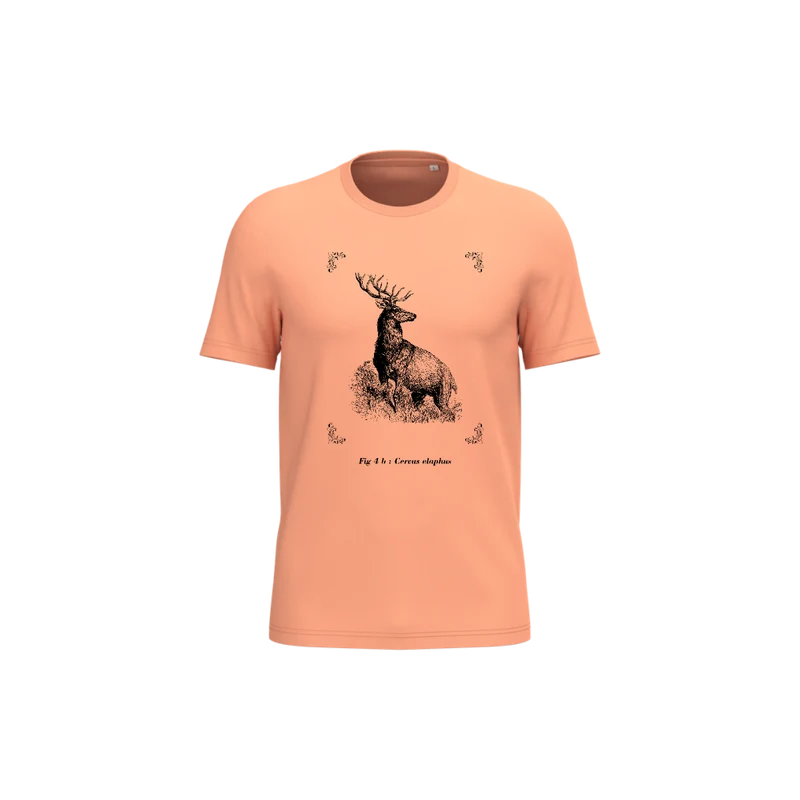 T-shirt écoresponsable - Cervus elaphus