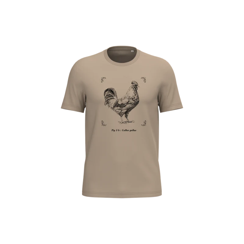 T-shirt écoresponsable - Gallus gallus