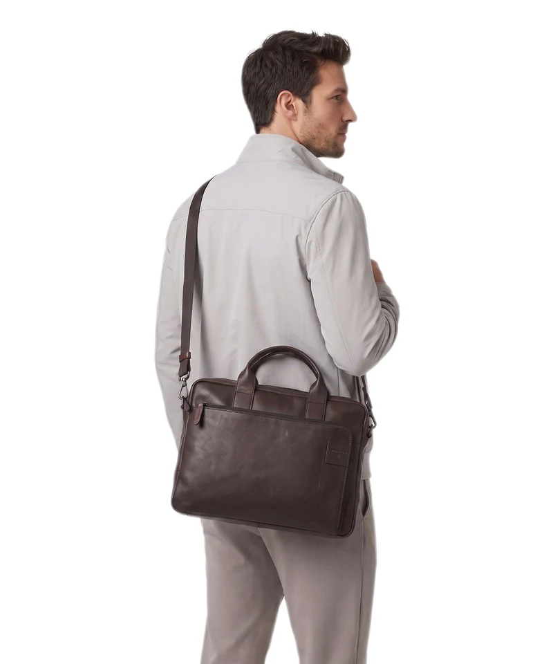 Strellson Hyde Park 1.0 Charles Porte-document darkbrown