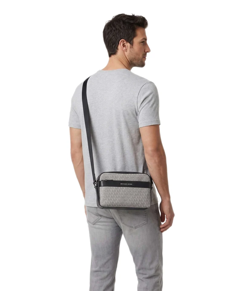 Michael Kors Jet Set Sac bandoulière nickel
