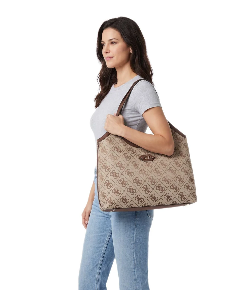Guess Samantha Cabas latte logo/brown
