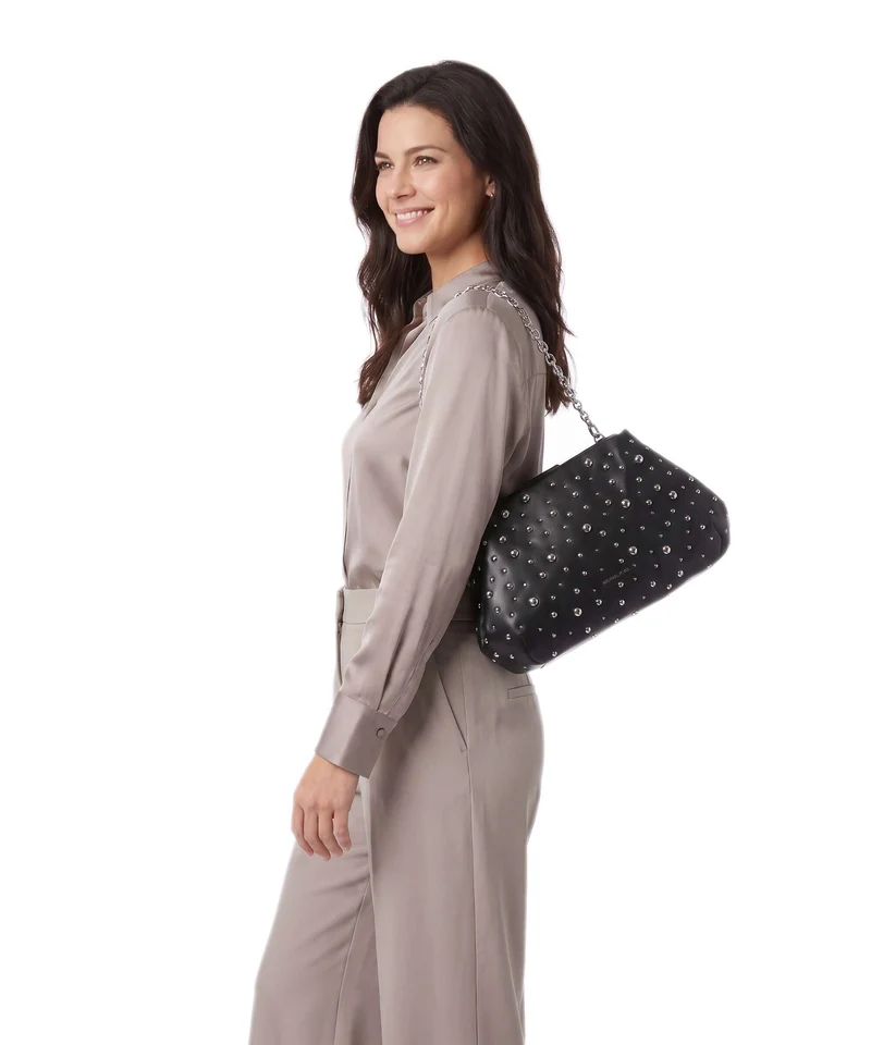 Michael Kors Goldie Large Pochette black