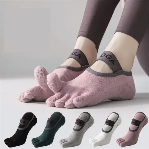 Chaussette Yoga à 5 Orteils | Équilibre Parfait