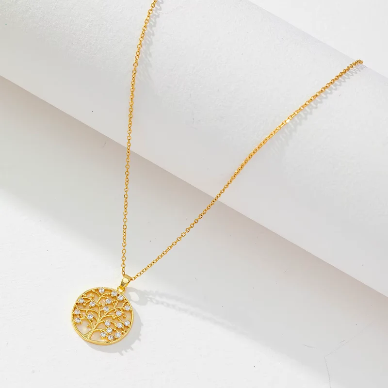 Arbre De Vie Collier | Argenté Harmonie