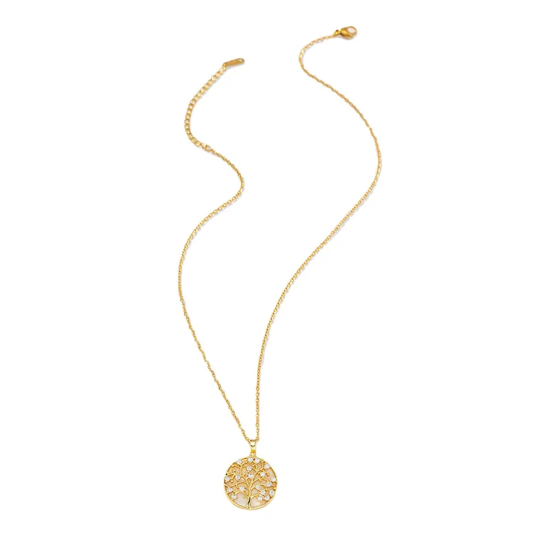 Arbre De Vie Collier | Argenté Harmonie