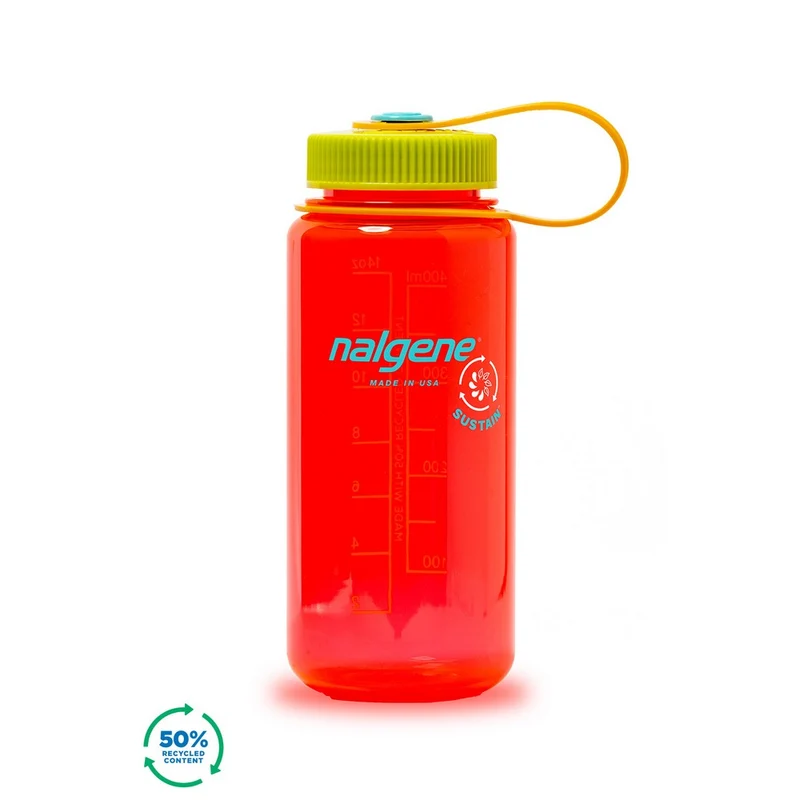 Bouteille Nalgene Sustain à grand goulot 500 ml - Pommegranate
