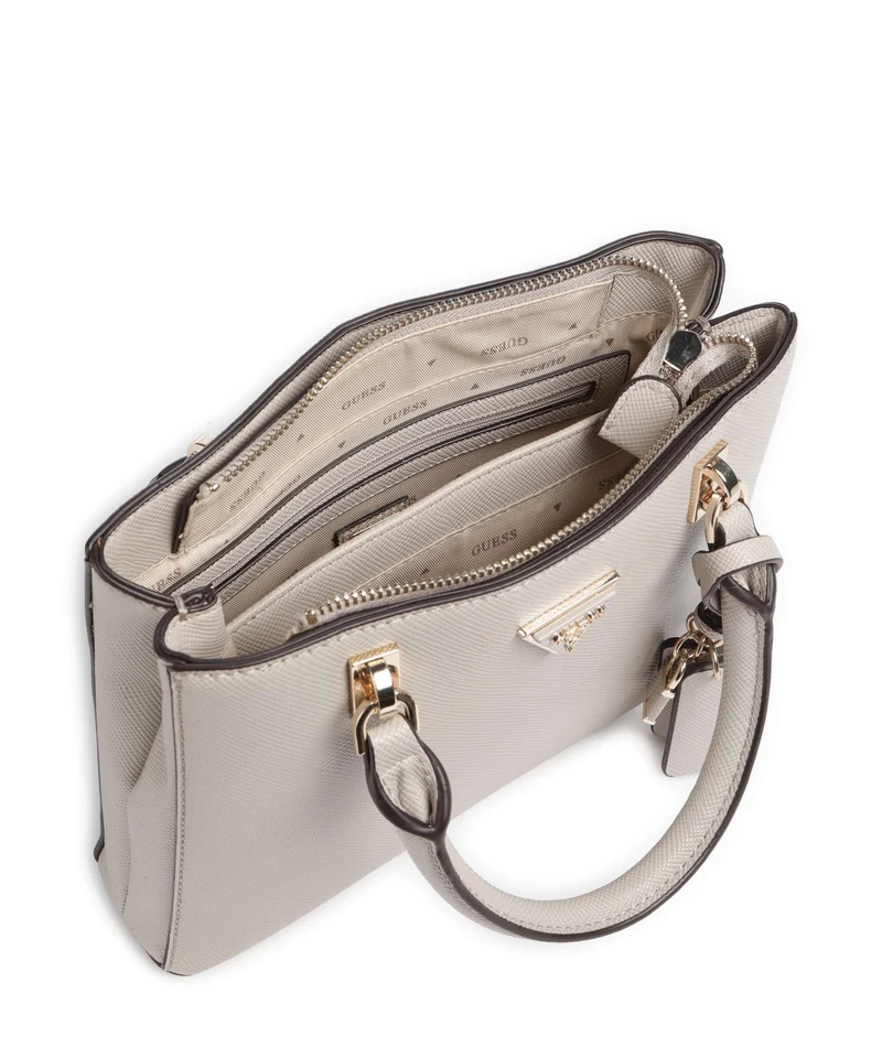 Guess Noelle II Small Sac à main taupe