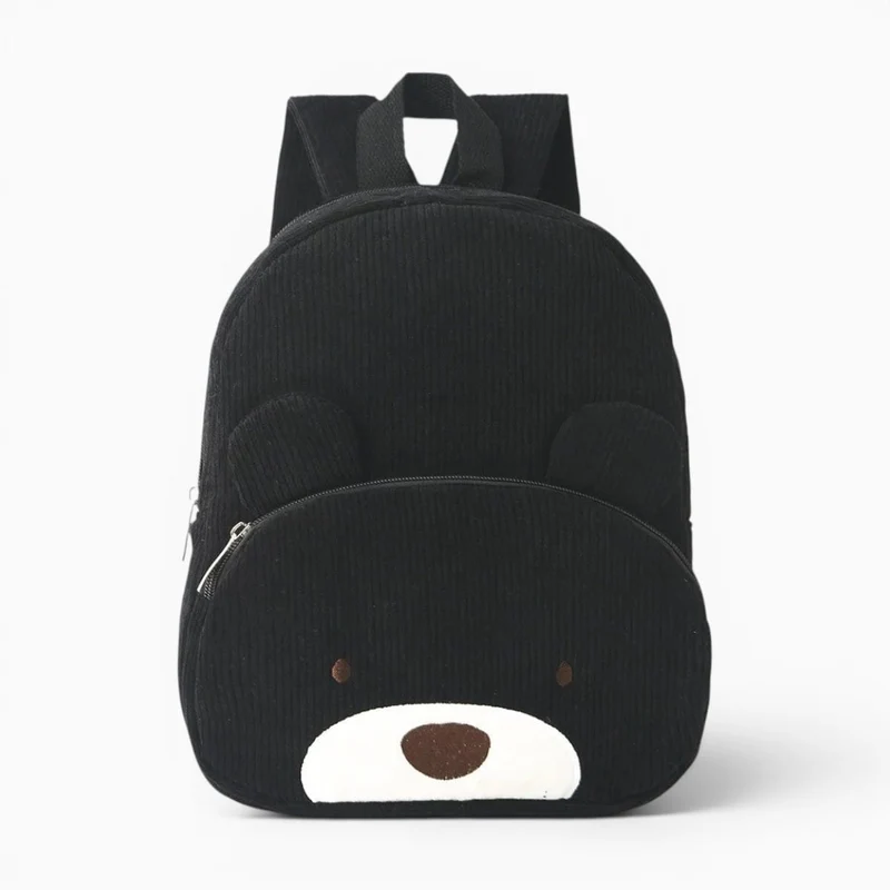 Sac à Dos Enfant Velours Côtelé Ours