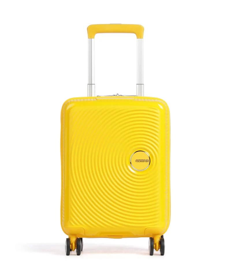 American Tourister Soundbox Mini Valise enfant à roulettes golden yellow