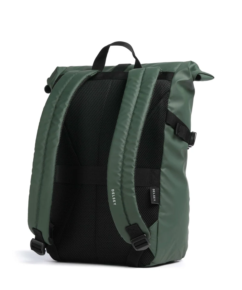Delsey Paris Element 2.0 Sac à dos roll-top green