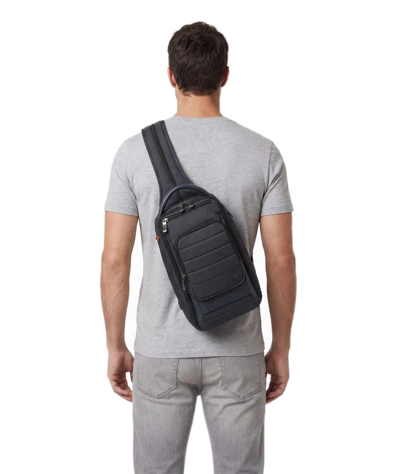 Piquadro Oberon 11 Sac sling blue