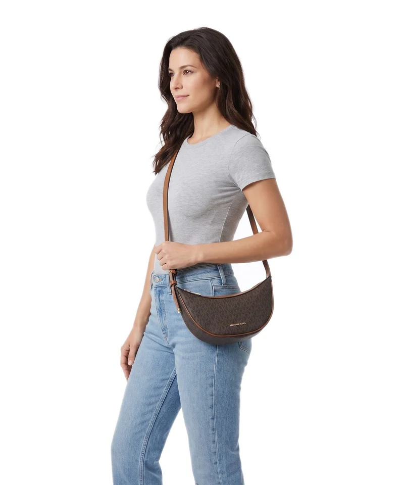 Michael Kors Skye Medium Sac bandoulière brown/acorn