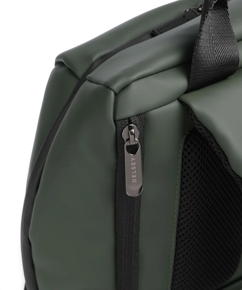 Delsey Paris Turenne Soft Sac à dos d'ordinateur green