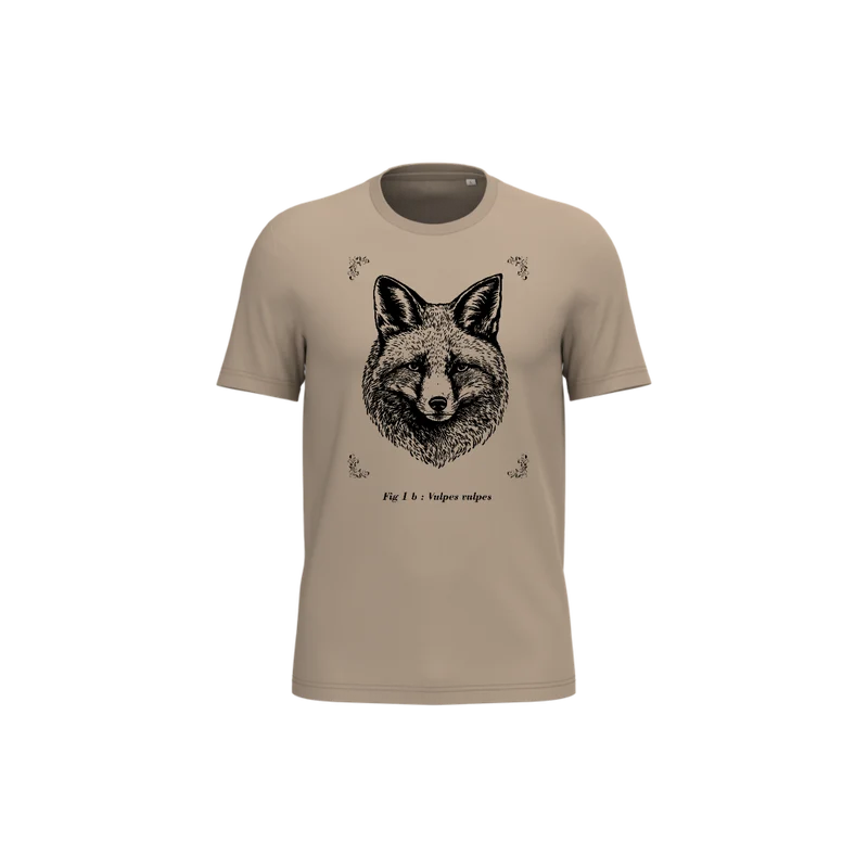 T-shirt écoresponsable - Vulpes vulpes