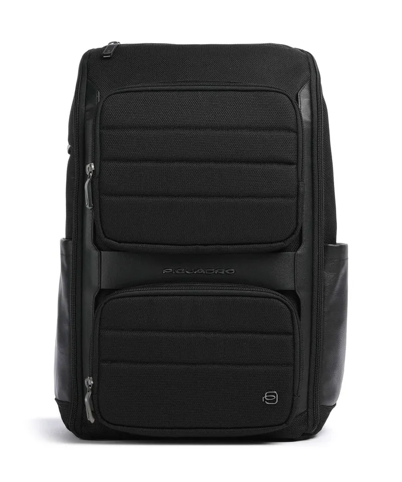 Piquadro Oberon 18 Sac à dos d'ordinateur black