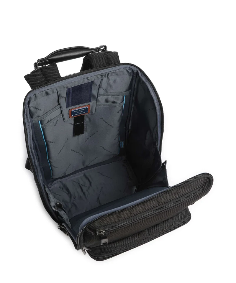 Piquadro Oberon 18 Sac à dos d'ordinateur black