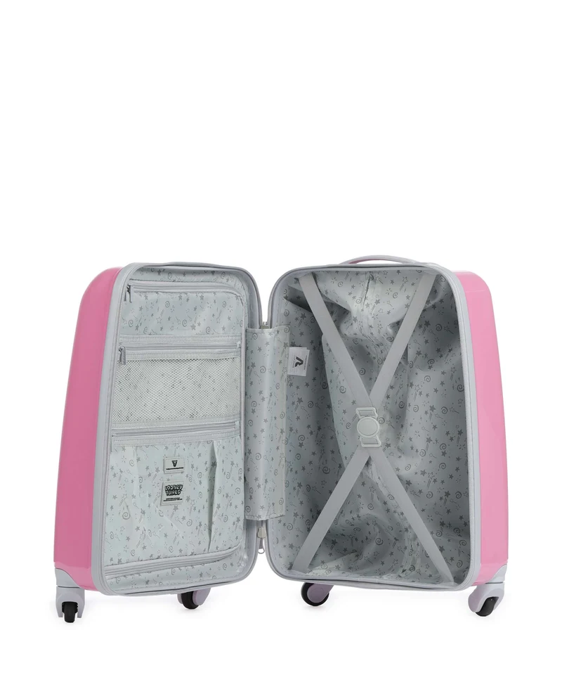 Roncato Looney Tunes Valise enfant à roulettes bugs bunny rosa
