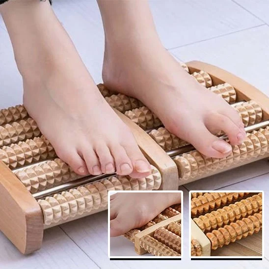 Rouleau De Massage En Bois Massif | SoupleFlex™