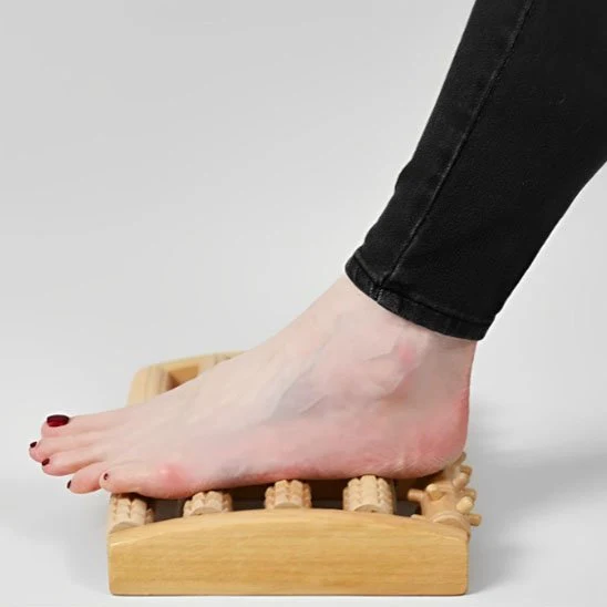 Rouleau De Massage En Bois Massif | SoupleFlex™