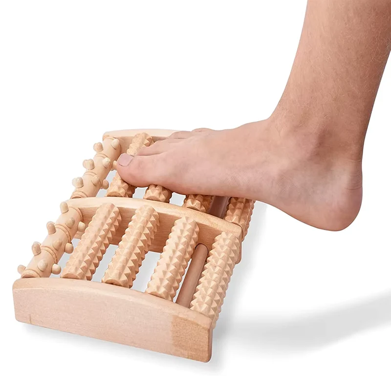 Rouleau De Massage En Bois Massif | SoupleFlex™