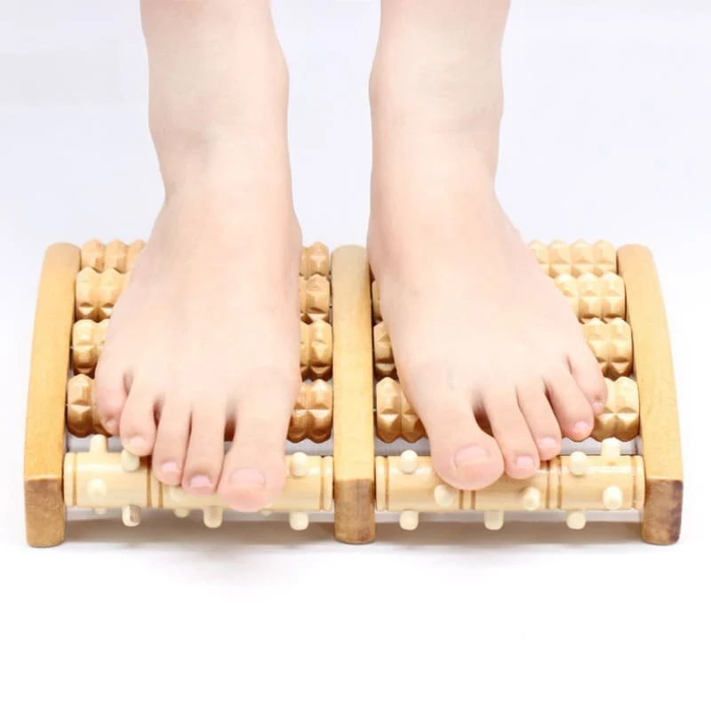 Rouleau De Massage En Bois Massif | SoupleFlex™
