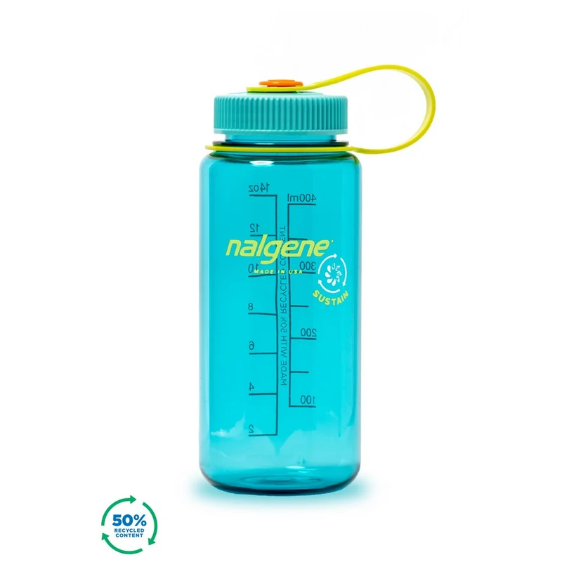 Bouteille Nalgene Sustain à grand goulot 500 ml – Cerulean