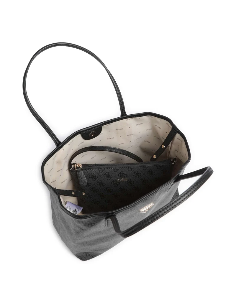 Guess Victtoria Cabas coal logo