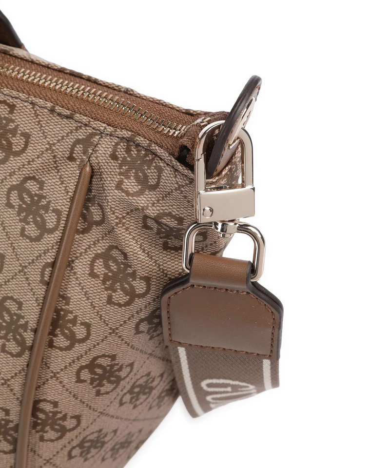 Guess Adrian Logo Small Sac à main latte logo