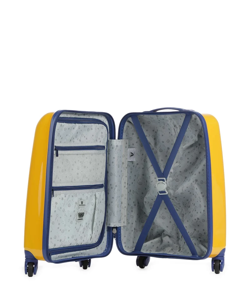Roncato Looney Tunes Valise enfant à roulettes daffy duck papaya