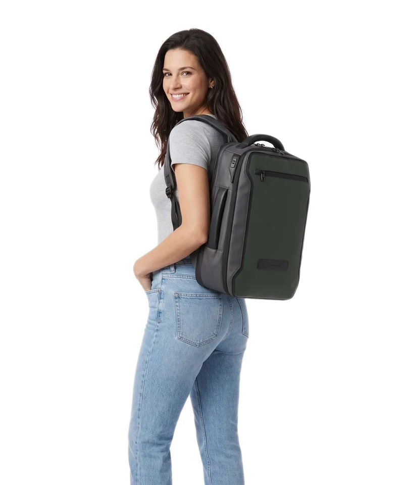 Piquadro Rover 35 Sac à dos de voyage green