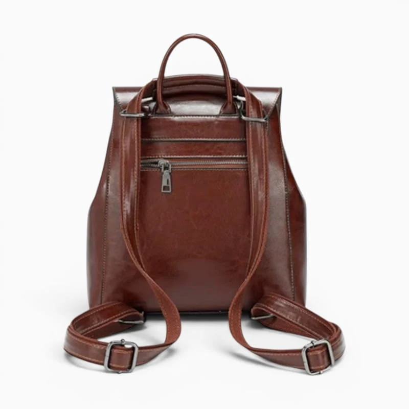 Sac à Dos Cuir Femme Vintage à Bandoulière