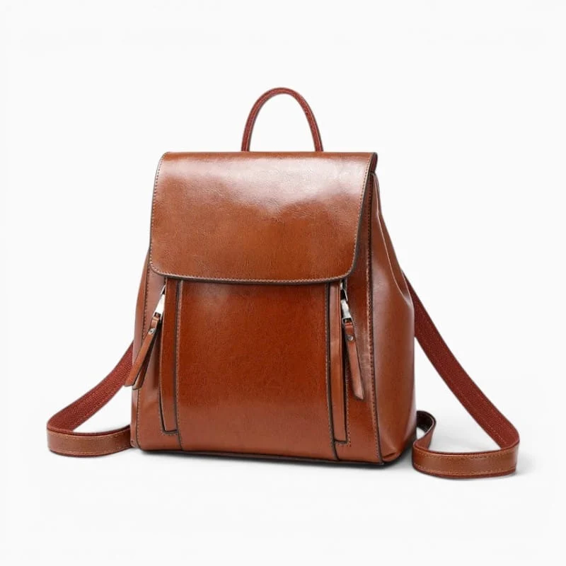 Sac à Dos Cuir Femme Vintage à Bandoulière