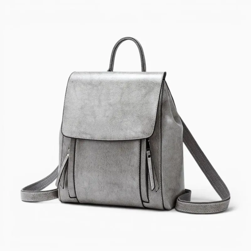 Sac à Dos Cuir Femme Vintage à Bandoulière
