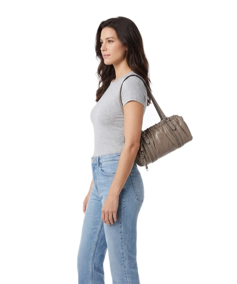 Liebeskind Faye Vintage Goat XS Sac porté épaule neutral grey