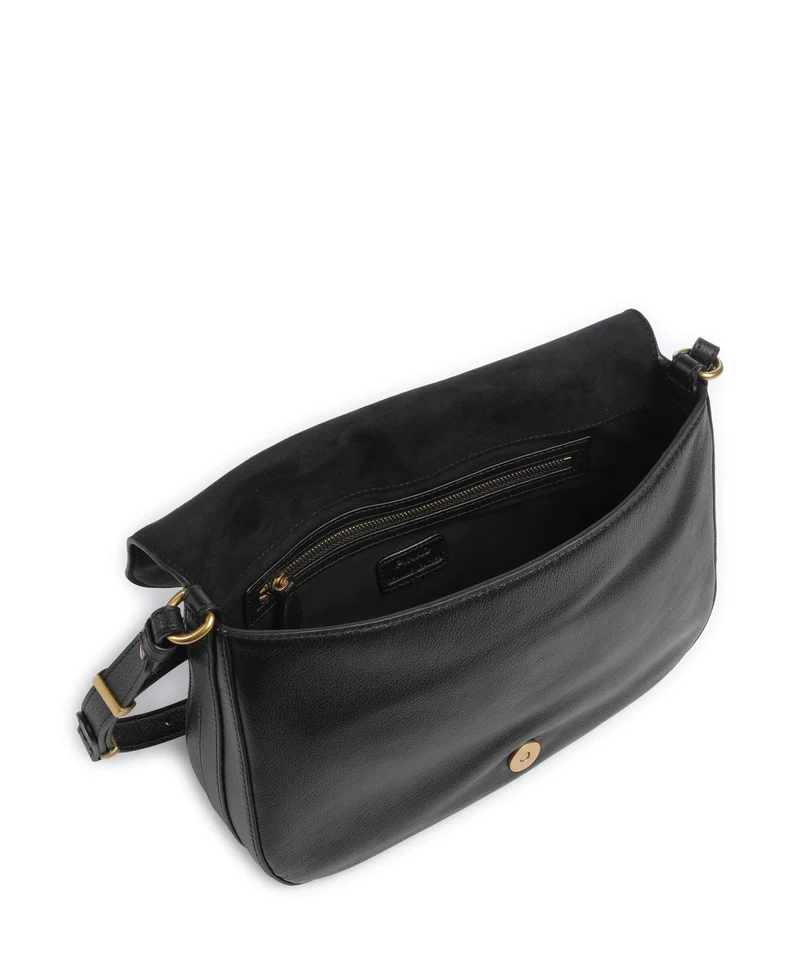 Pinko Love Classic Sac porté épaule nero/limousine/oro