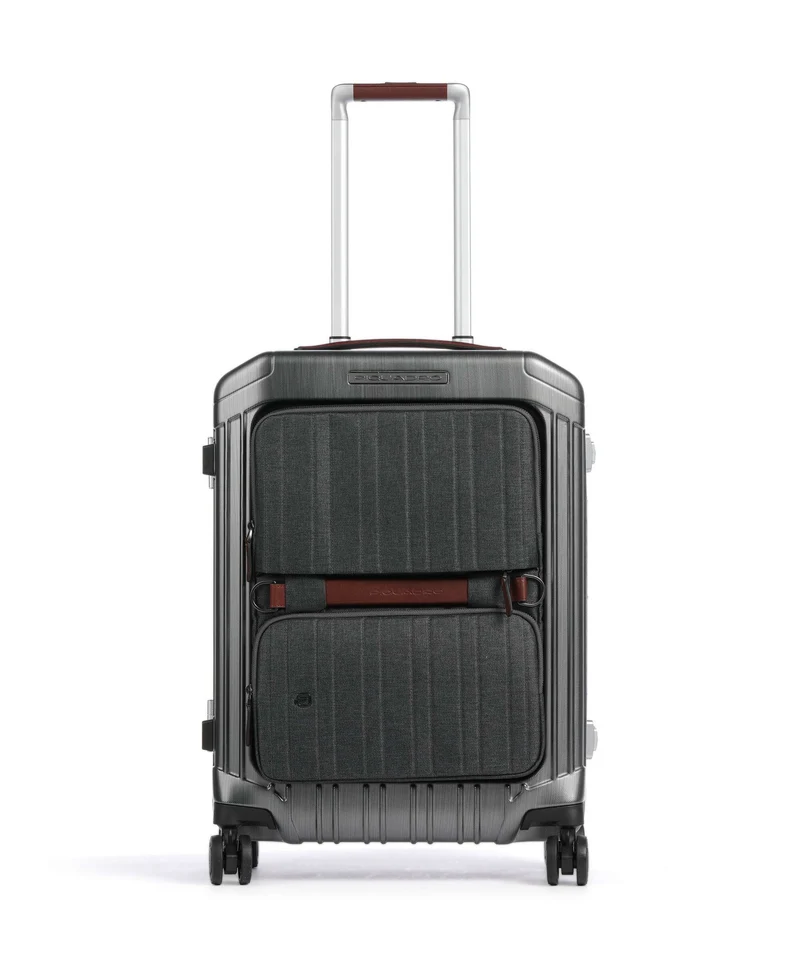 Piquadro PQ-LM Valise 4 roues black/tan