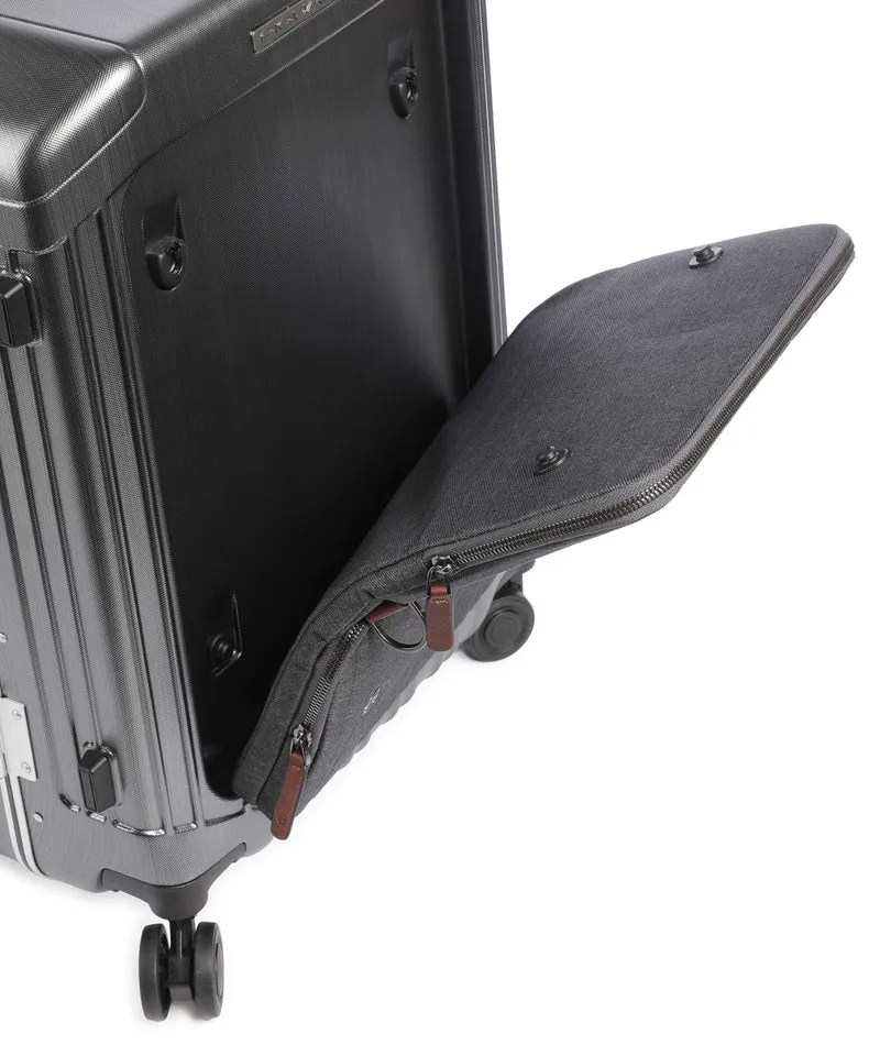 Piquadro PQ-LM Valise 4 roues black/tan