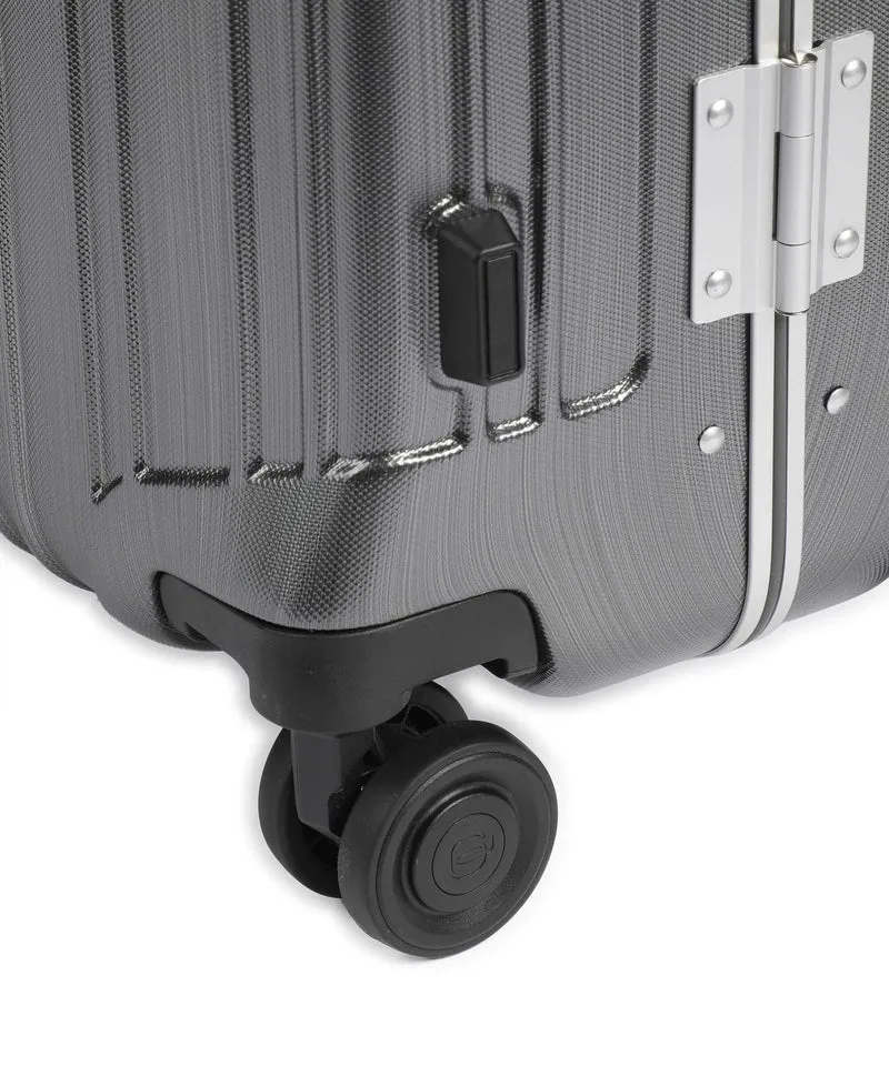 Piquadro PQ-LM Valise 4 roues black/tan