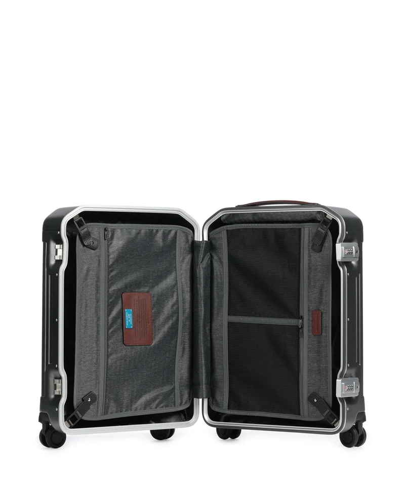 Piquadro PQ-LM Valise 4 roues black/tan