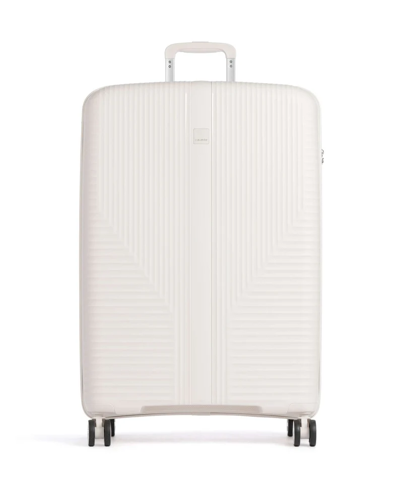 Travelite Air Stripe Valise 4 roues offwhite