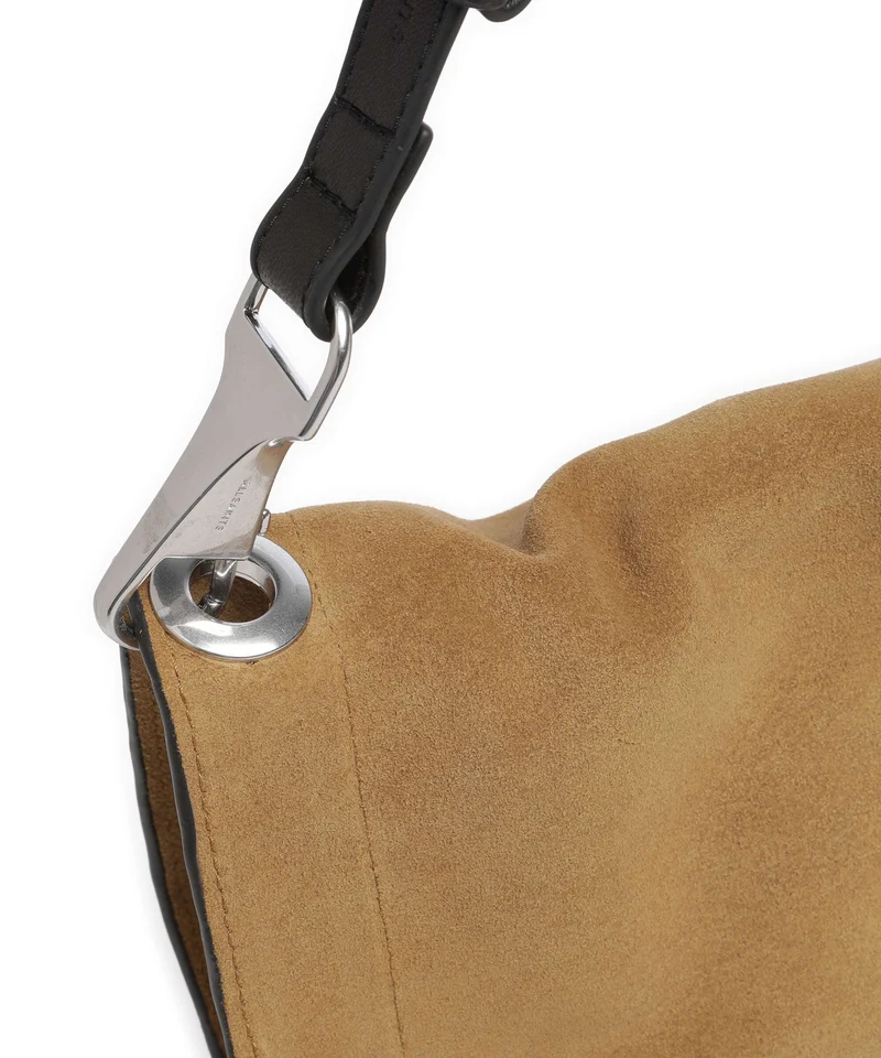 AllSaints Lutece Sac porté épaule warm olive brown