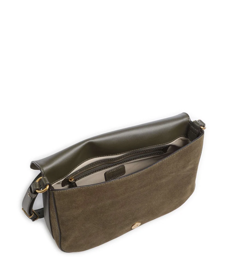 Pinko Love Classic Sac porté épaule militar green/gold