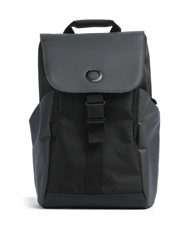 Delsey Paris Securflap Sac à dos d'ordinateur black