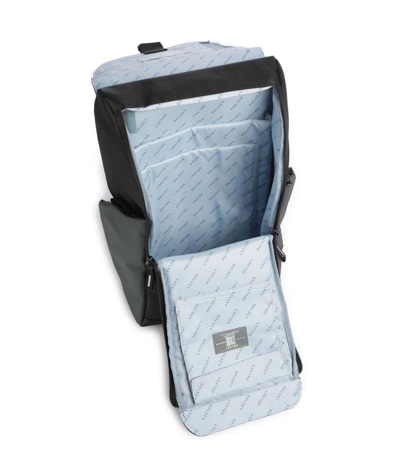 Delsey Paris Securflap Sac à dos d'ordinateur black
