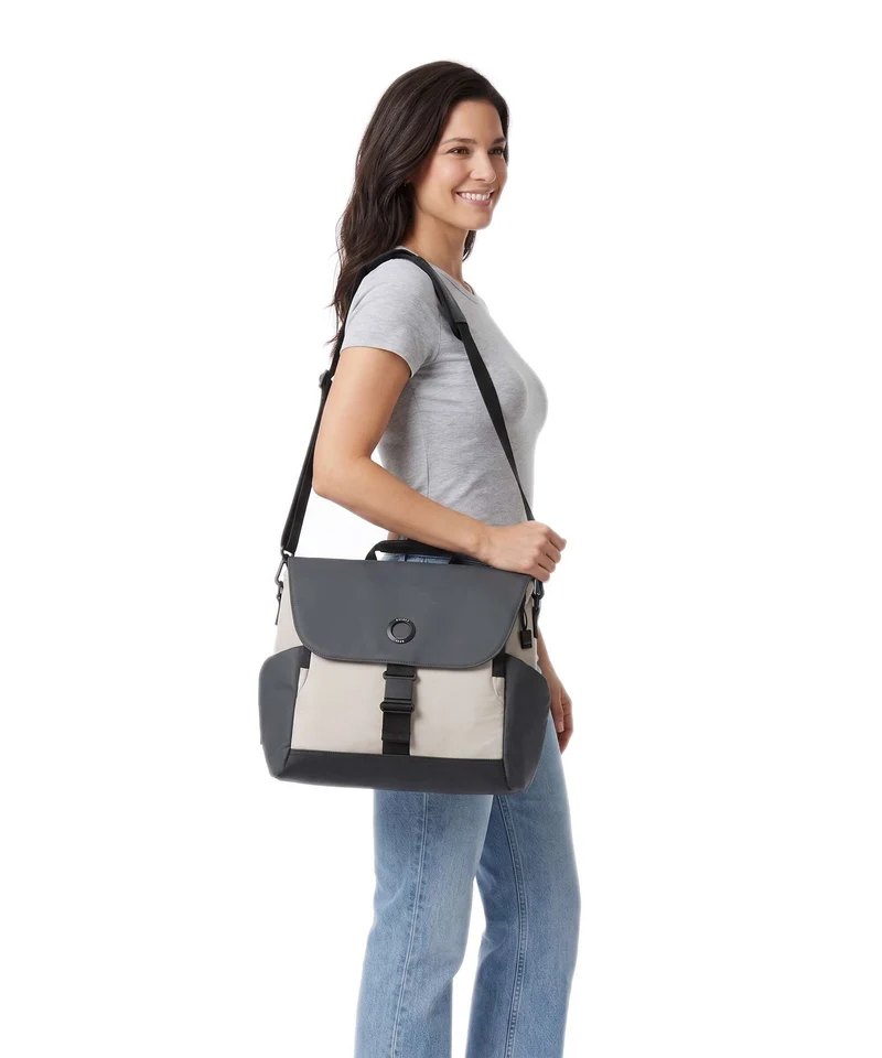 Delsey Paris Securflap Sac messager sand