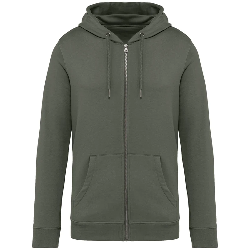 Sweat-shirt écoresponsable zippé à capuche