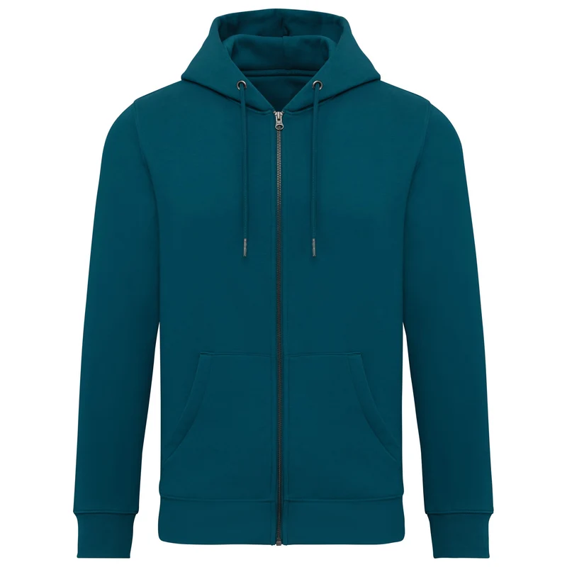 Sweat-shirt écoresponsable zippé à capuche